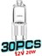 Lot G4 Halojen Ampuller 20W G4 Halojen Ampuller Işık Küre Lot Jc Bi-Pin LED Lamba Sıcak Beyaz LED Lambaları Değiştirin (Yurt Dışından) 3