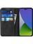 Iphone 15 Pro Bi-Renkli Ekleme Pu Deri Telefon Kılıf Desteği Stand Cüzdan Kapağı Black+Sarı (Yurt Dışından) 2