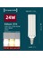 E14-24W Tarzı E14-24W E14 E27 LED Ampul 220V Mısır Lambası Bomba 110V 10W 20W 24W LED Lamba Yatak Odası Oturma Odası Dekoratif Aydınlatma (Yurt Dışından) 1