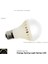 9W 220V E27 LED Ampul Hareket Sensörü Akıllı Ampul Ses Kontrolü LED Işık Banyo Merdiven Gece Acil Ev Aydınlatma (Yurt Dışından) 3