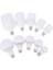 Sarı LED Ampul E27 Lambalar Dc 12V LED Işık 3W 5W 7W 9W 12W 15W 20W 30W Gerçek Güç Ampuller Spotlight Lampada LED Bombillas Lamba (Yurt Dışından) 4
