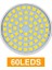 E27 Stili 60LED E27 E14 MR16 GU10 Lampada LED Ampuller 220V 240V Bombillas 5W 6W 7W 9W 12W LED Lamba Spot LED Smd LED Spot Işık (Yurt Dışından) 1