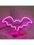 Cıvata Neon LED Pil Gücü Işıkları Burcu Kedi Cıvata Yarasa Roket Flaş Yıldırım Gece Lambası Festival Atmosferi Neon Süs Tüpleri (Yurt Dışından) 3