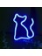 Cıvata Neon LED Pil Gücü Işıkları Burcu Kedi Cıvata Yarasa Roket Flaş Yıldırım Gece Lambası Festival Atmosferi Neon Süs Tüpleri (Yurt Dışından) 5