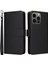 Iphone 13 Pro Case Çıkarılabilir 2'si Deri Kapak Anti-Fall Cüzdan Kabuk Black Için (Yurt Dışından) 1
