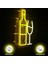 5W Tarzı Şampanya Şampanya Bar Neon Burcu Işık LED Bar Ktv Aperatif Dükkanı Restoran Parti Kişiselleştirilmiş Duvar Asmak Dekor Akrilik USB Neon Işık Kurulu (Yurt Dışından) 3