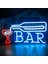 5W Tarzı Çubuk Bar LED Neon Burcu Mağaza Cafe Bar Restoran Otel Dekoratif Işık Neon Yatak Odası Duvar Mutfak Odası Dekor Akrilik Gece Lambası (Yurt Dışından) 1
