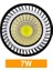 MR16 Tarzı 7W E27 E14 MR16 GU10 Lampada LED Ampuller 220V 240V Bombillas 5W 6W 7W 9W 12W LED Lamba Spot LED Smd LED Spot Işık (Yurt Dışından) 1