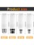 B22 Tarzı Mavi E12E14E27B22 5 W LED Yangın Alev Ampul Işıkları 3 Modları Dinamik Titrek Etkisi Lambası Kapalı Açık Ev Partisi Dekorasyon Için (Yurt Dışından) 3