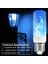 B22 Tarzı Mavi E12E14E27B22 5 W LED Yangın Alev Ampul Işıkları 3 Modları Dinamik Titrek Etkisi Lambası Kapalı Açık Ev Partisi Dekorasyon Için (Yurt Dışından) 4
