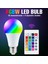 15W LED Karartma Spot Ampul Uzaktan Kumanda ile Rgb Akıllı Ampul E27 Akıllı Lamba Yatak Odası Oturma Odası Ev Dekor Için (Yurt Dışından) 3