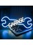 5W Tarzı Garaj Garaj Neon Burcu LED Işık Araba Kontrol Motor Tamir Dükkanı Neon Burcu LED Işık Çubuğu Atmosfer Duvar Dekor Hediye Lambaları USB Anahtarı (Yurt Dışından) 2