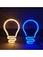 No.1 Boyutu LED Neon Gece Lambası Ampul Şekli Burcu Duvar Sanatı Gece Lambası Noel Doğum Günü Hediyesi Düğün Parti Duvar Asılı Neon Lamba Ev Dekor (Yurt Dışından) 2
