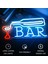 5W Tarzı Çubuk Bar LED Neon Burcu Mağaza Cafe Bar Restoran Otel Dekoratif Işık Neon Yatak Odası Duvar Mutfak Odası Dekor Akrilik Gece Lambası (Yurt Dışından) 4