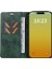 Iphone 15 Pro Case Slim Tpu+Pu Deri Telefon Kabuğu Stand Cüzdan Manyetik Kapak Yeşil (Yurt Dışından) 2