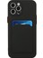 Iphone 15 Pro Max Anti-Cratch Tpu Tpu Kılıfı Bırak-Kötü Kart Tutucu Kapak Black (Yurt Dışından) 4