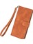 Cüzdan Telefon Kapağı Iphone 15 Pro Cilt Touch Pu Deri Stand Cep Telefonu Vaka-Brown (Yurt Dışından) 2