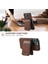 Iphone 13 Pro Max Için 6.7 Inç Manyetik Kılıflar Pu+Tpu Kart Tutucu Telefon Kapağı Magsafe-Brown ile Uyumlu (Yurt Dışından) 5