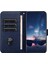 Iphone 13 Pro Cover Için Baskılı Pu Deri Cüzdan Cep Telefonu Kılıf Mavisi (Yurt Dışından) 4