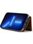 Iphone 13 Pro Vaka Magnetic Cüzdan Anti Drop Pu+Pc+Tpu Telefon Kapak-Kahverengi (Yurt Dışından) 4