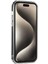 Iphone 15 Pro Clear Card Yuvası Kılıfı Tpu+Pc Koruyucu Telefon Kapağı Black (Yurt Dışından) 4