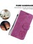 Iphone 14 Pro Max Deri Cüzdan Stand Akıllı Telefon Kabuğu Karikatür Tiger Presint Cover-Rose (Yurt Dışından) 4