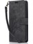 Iphone 15 Pro Deri Flip Cover Orchid Kelebek Cüzdan Kılıfı Strap-Black (Yurt Dışından) 4