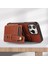 IPhone 14 Pro Case Card Tutucu Cowhide Doku Pu Derisi+Tpu Telefon Kapak-Kahverengi Için Stil 01 (Yurt Dışından) 3