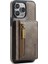 Iphone 13 Pro Max Case Manyetik Cüzdan Pu+Pc+Tpu Telefon Kapak Kavurması (Yurt Dışından) 1