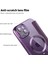 iPhone 14 Plus Için Dahili Lens Film Deri Kart Tutucu Telefon Kılıfı Rfıd Blokitasyon Anti-Düşme Kapak Magsafe-Blackish Green ile Uyumlu (Yurt Dışından) 3