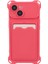 Kart Yuvalı (Hassas Kesim) ile iPhone 13 Case Anti-Drop Tpu Telefon Kapağı Için -Rose (Yurt Dışından) 1