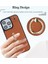 Iphone 13 Pro 6.1 Inç Kabuk Crossbody Card Tutucu Kickstand Telefon Kapak-Kahverengi Için Tpu+Pu Deri Kılıf (Yurt Dışından) 5