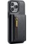 Iphone 12/12 Pro Case Tri-Kat Cüzdan Pu+Pc+Tpu Telefon Kapak Black (Yurt Dışından) 1