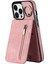 Iphone 12/12 Pro Cep Telefonu Kılıf Kart Yuvaları Rfıd Engelleme Pu+Tpu Geri Kapak Pembe (Yurt Dışından) 1