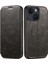 Iphone 15 Plus Case Stand Cüzdan Deri Deri Toz Değerli Telefon Kapağı Magsafe-Black ile Uyumlu (Yurt Dışından) 1