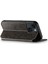 Iphone 15 Plus Case Stand Cüzdan Deri Deri Toz Değerli Telefon Kapağı Magsafe-Black ile Uyumlu (Yurt Dışından) 2