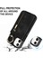 Iphone 12 Mini Cep Telefonu Kılıfı Rfıd Blokitasyon Pu+Tpu Kart Yuvaları Black ile Kapak (Yurt Dışından) 5