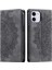 Iphone 11 Case Anti-Cratch Cüzdanı Pu Deri Magnetic Baskalı Stand Telefon Kapak-Grey (Yurt Dışından) 1