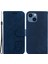 iPhone 14 Plus Içinplus Sevimli Kaplan Izleme Önleyici Anti-Damla Telefon Kabuğu Pu Deri Cüzdan Standı Vaka-Karanlık Mavi (Yurt Dışından) 1