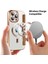 Iphone 13 Pro 6.1 Inç Rhombus Deri Kasa Için Magsafe Rfıd Engelleme Kart Tutucu Kapağı Lens Film-Pembe ile Uyumlu (Yurt Dışından) 2