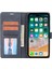 Iphone 15 Pro Max Pu Deri Cüzdan Telefon Kılıfı Yatay Hat Stand Koruyucu Telefon Kapak Mavisi (Yurt Dışından) 2