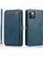 IPhone 15 Pro Max Cep Telefon Kılıfı Için Strap Söndürülebilir 2'si 1 Arası Cüzdan Tpu+Pu Kapak-Mavi (Yurt Dışından) 1