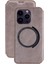 Iphone 15 Pro Max Pu+Tpu Mat Telefon Kılıfı Anti-Güz Anti-Cüzdan Telefon Kapağı Magsafe-Rose Gold ile Uyumlu (Yurt Dışından) 1