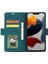 Iphone 15 Pro Max Shockproof Cüzdan Için Telefon Standı Kasa Telefon Kapağı Flip Deri Kabuk-Yeşil (Yurt Dışından) 2