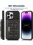 Iphone 15 Pro Rfıd Engelleme Kickstand Cover Pu Deri+Tpu Rhinestone Dekor Cüzdan Telefon Kılıfı Omuz Kayışı Black (Yurt Dışından) 2