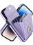 Iphone 13 Pro 6.1 Inç Için Rfıd Pu Deri Engelleme Pu Derisi+Tpu Telefon Kılıfı Birden Çok Kart Yuvaları Yüzük Kickstand Kapak-Mor (Yurt Dışından) 4