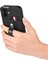 Iphone 11 Kasa Gizli Kart Tutucu Pu Derisi+Tpu Cep Telefonu Kapağı Parmak Kayışı Kickstand-Black (Yurt Dışından) 3