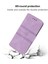Iphone 15 Pro Kılıfı Için Strap-Light Mor ile Pu Deri Cüzdan Stand Telefon Kapağı (Yurt Dışından) 4