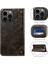 Iphone 15 Pro Case Anti-Cratch Pu Deri+Tpu Cep Telefonu Cüzdan Kapak Black (Yurt Dışından) 4