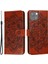 Iphone 15 Plus Case Cüzdan Pu Deri Mandala Çiçek Telefon Kapak Kılıfı (Yurt Dışından) 1